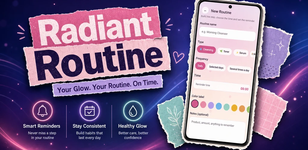Radiant Routine app presentation